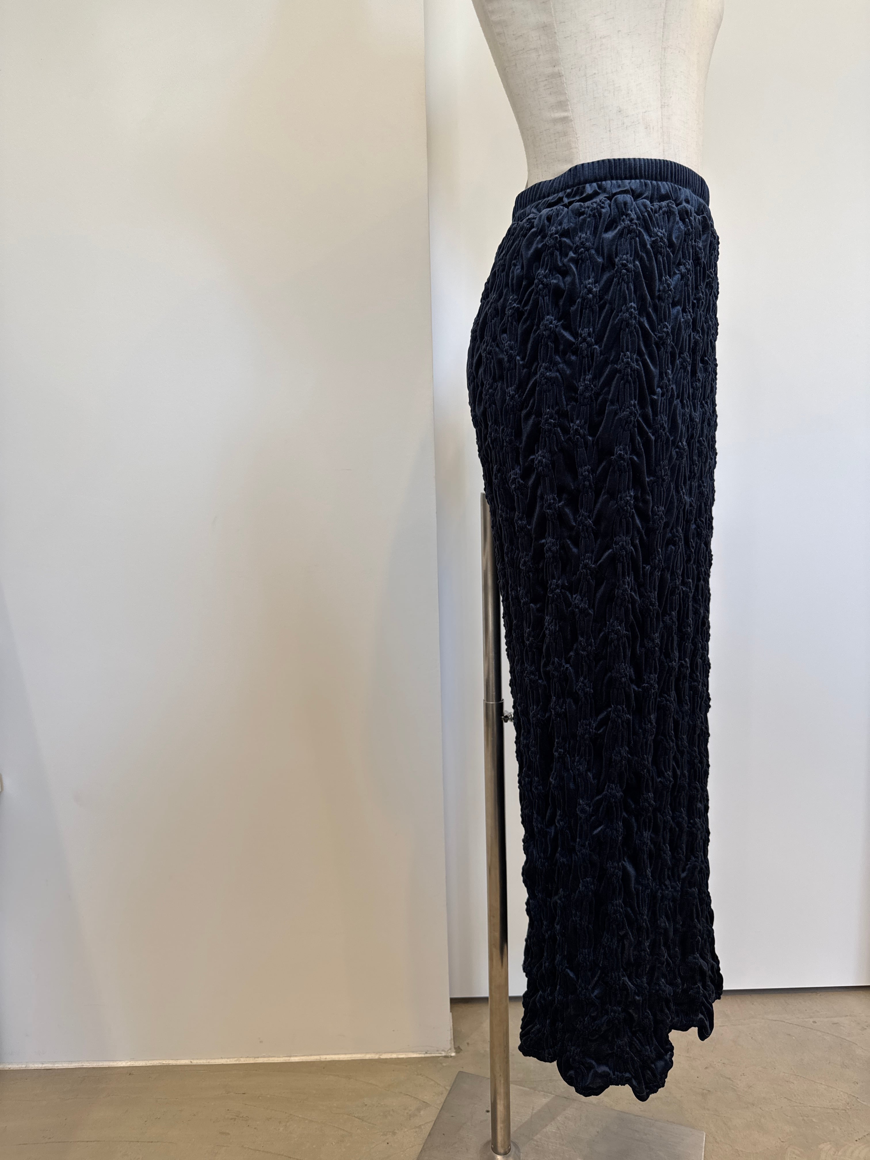 【SELECT】ベロアシャーリングタイトスカート