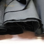 社交ダンス 衣装 スカート ブラック系 チャコット Chacott 黒 日本製 練習 レッスン 無地 シンプル チュール 上品 かわいい ダンス衣装 イベント ステージ パーティー ふんわり ボリューム オールブラック