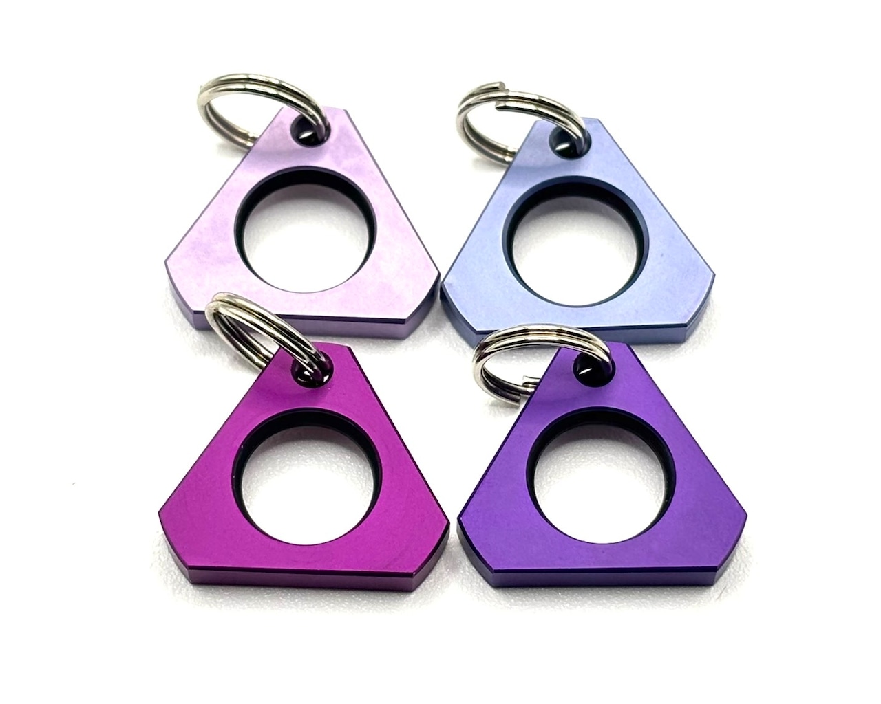 ※単品※ マウスピースホルダー  チェーン付【アルミ製】(アメジスト・グレープ・ライラック・ラベンダー)