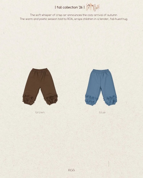 ROA［取寄］rael pants 26autumn