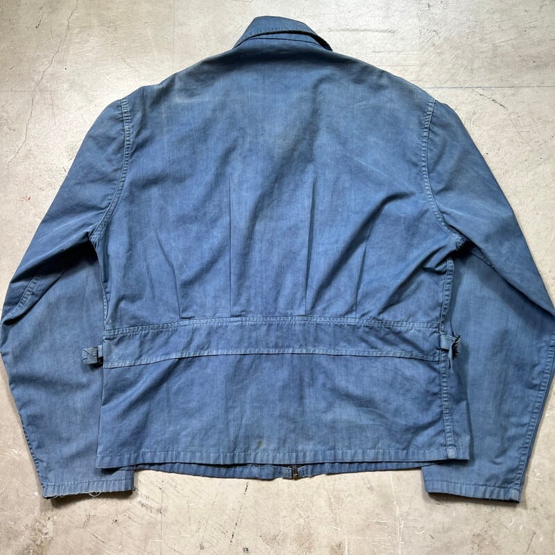 40's~ HERCULES ヘラクレス コットンポプリンスポーツジャケット 後