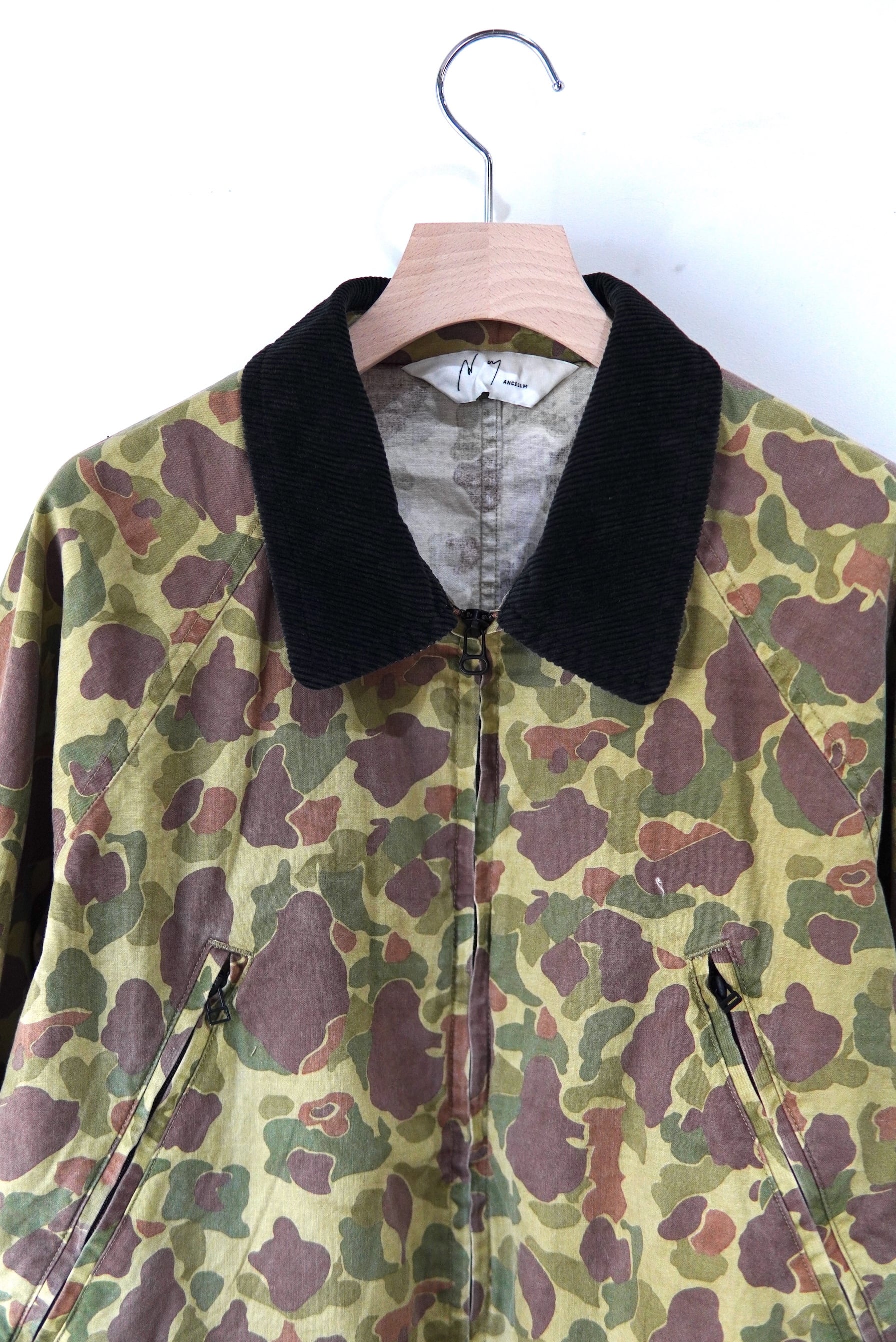 ANCELLM / CAMO ZIPUP JACKET / ANC-JK83 | POETRY
