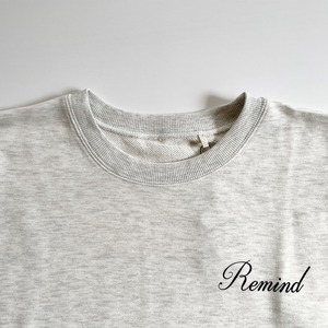 Remind print mini sweat