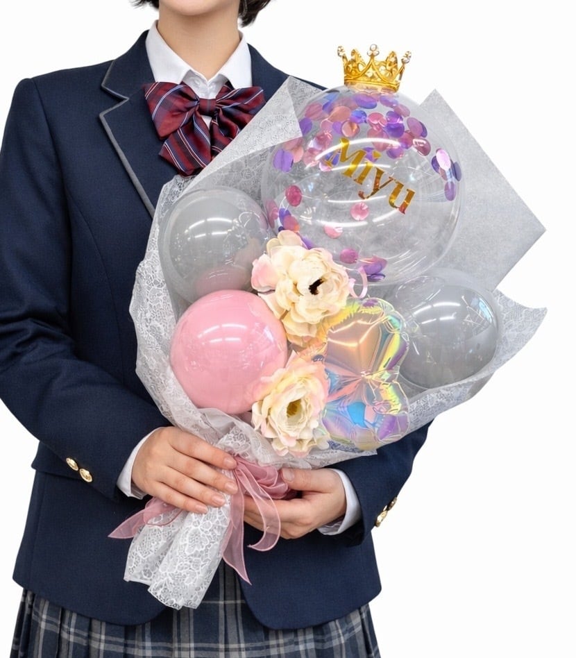 バルーンブーケ 各種お祝い 卒業祝い 誕生日 【メッセージ無料