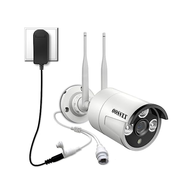 500万画素・信号強化】防犯カメラ 屋外 2台 モニター付き ワイヤレス