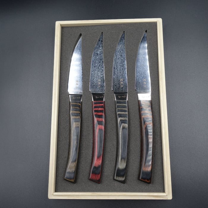 サファイアブルー SANMUZUO ボニングナイフ 7インチ フィレナイフ