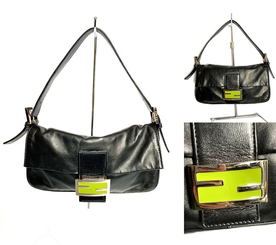 【美品】FENDI/フェンディ/マンマバケット/FF ゴールド金具/ハンドバッグ 1円【超希少・入手困難】FENDI フェンディ マンマバケット ビーズ