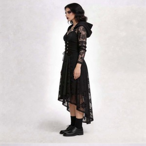 ダーク・エンチャントメント　魔女のレースフーディードレス　M26175