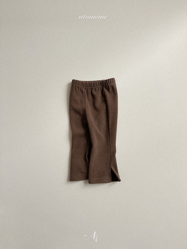 即納⌇スリット フレア パンツ