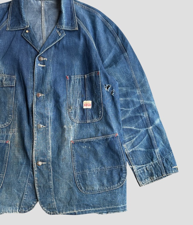 -PAY DAY- Vintage 40s Denim Coverall