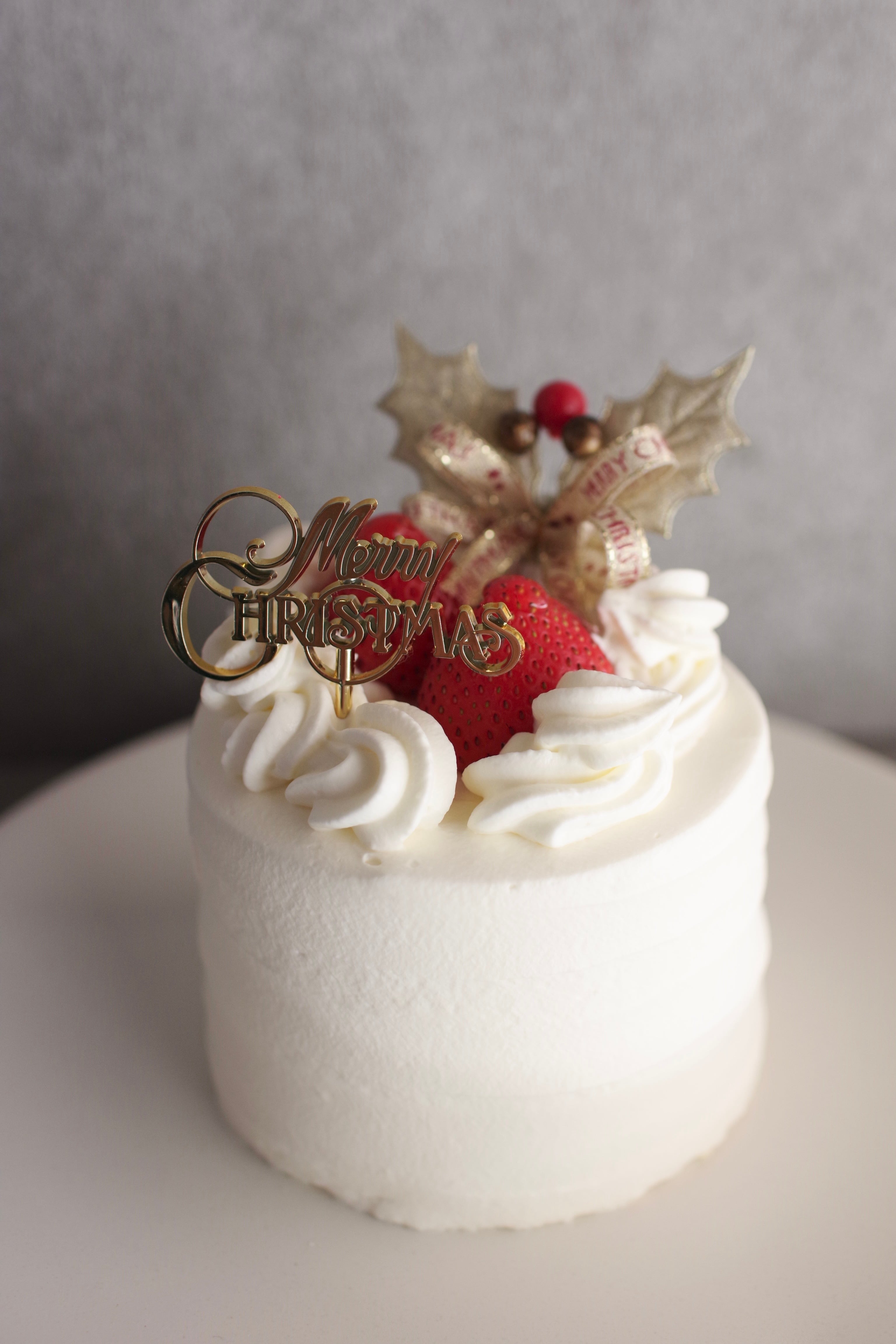 12/25(木):【店頭受取のみ】クリスマスショートケーキ 9cm