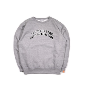 JAN DARA RIN LOGO CREWNECK SWEAT (GRAY)