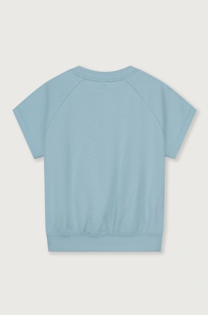 GRAY LABEL　Short Sleeve Sweater - Sky