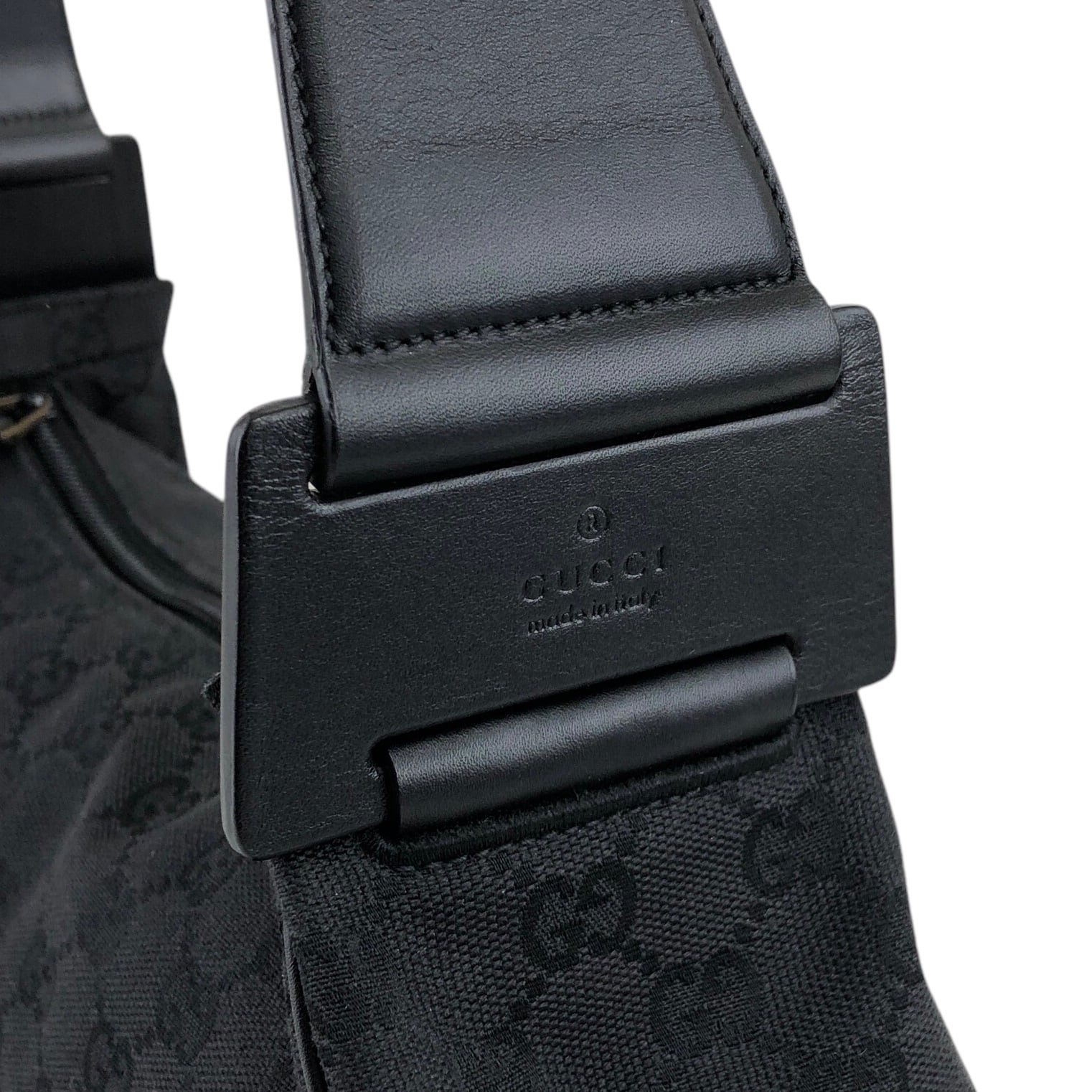 GUCCI グッチ GGキャンバス ショルダーバッグ ブラック ジャガード 