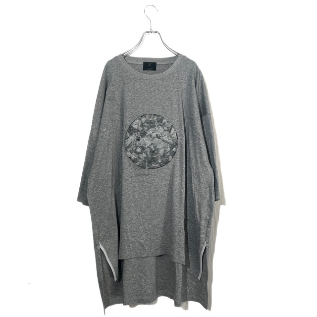 △10 Slit-T-shirts ○  (grey)