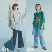 nunuforme 23SS / オックスポインテッドパンツ