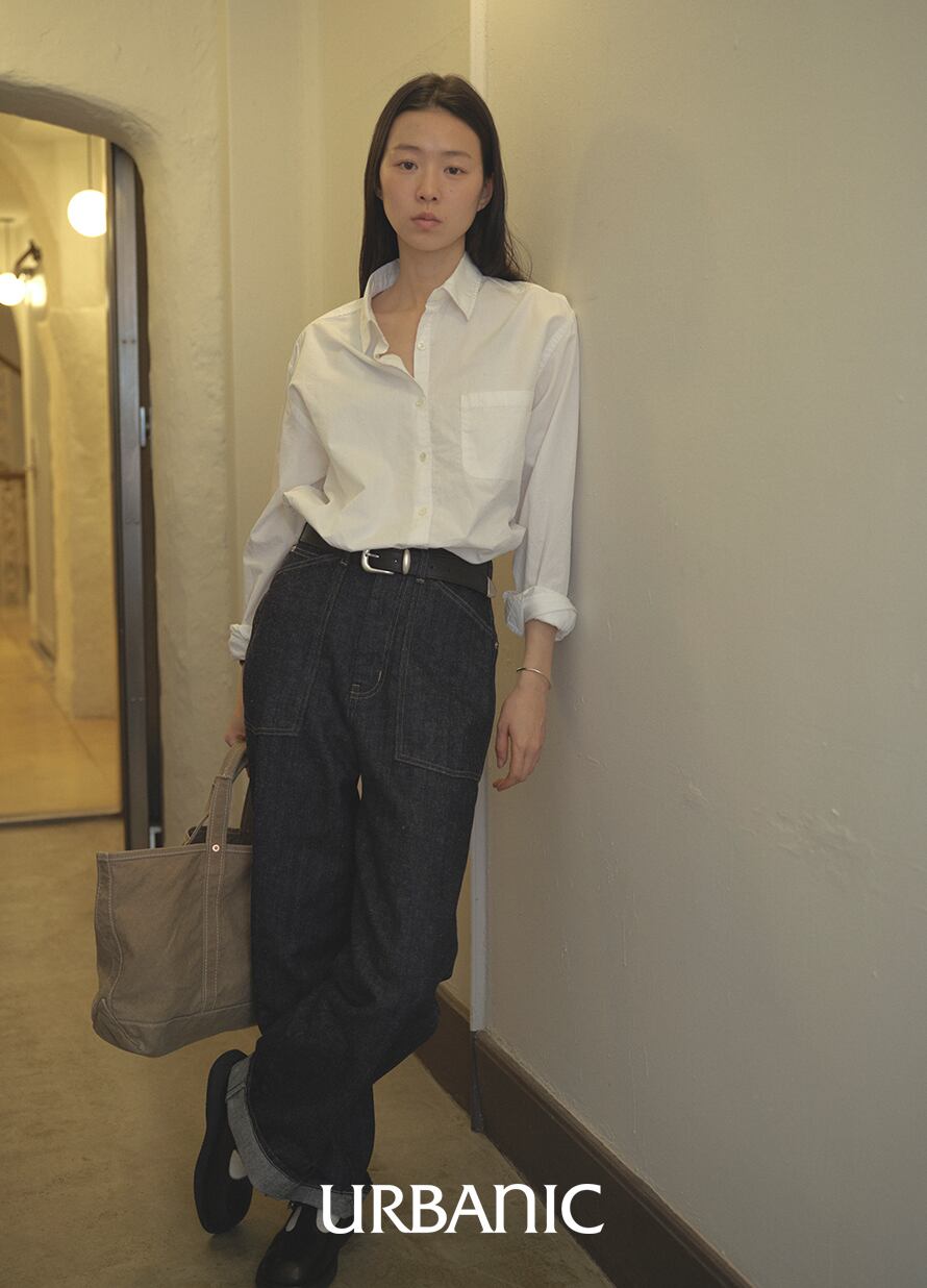 URBANIC30 herringbone デニム URBANIC 30] Piccolo Herringbone Denim Pants 正規品 韓国ブランド