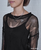 【直営限定ITEM】ローゲージダメージニット (GRAY) CQ-49013H