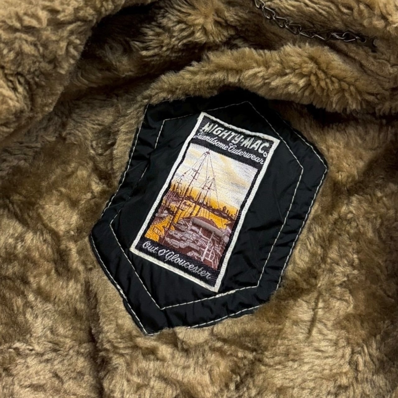 60〜70's】 マイティーマック コーデュロイ 太畝 ランチコート 2XL相当