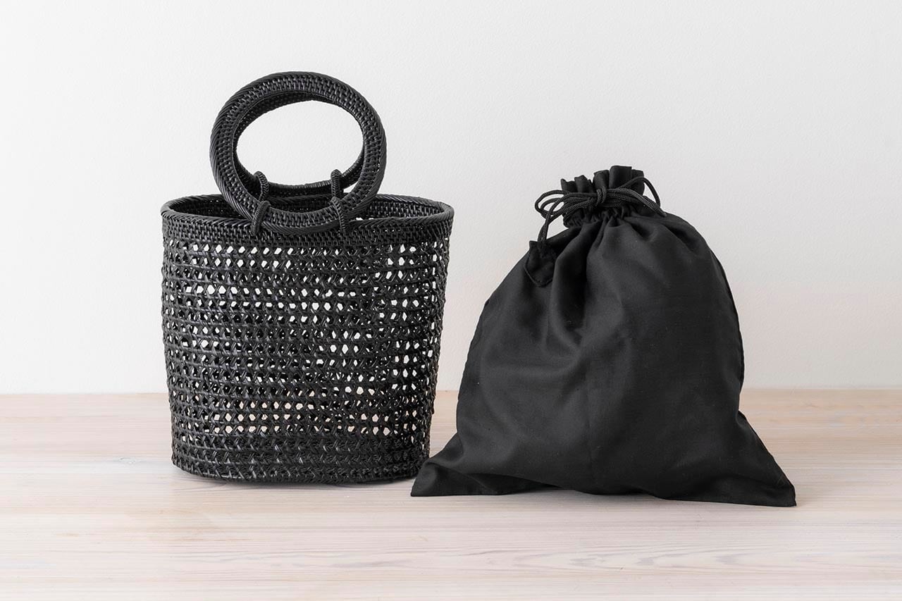 hint hint かごバッグ「BAG10」 小（2色） | 中村江里子セレクション