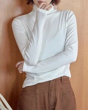 Turtle neck slim Knit T20256