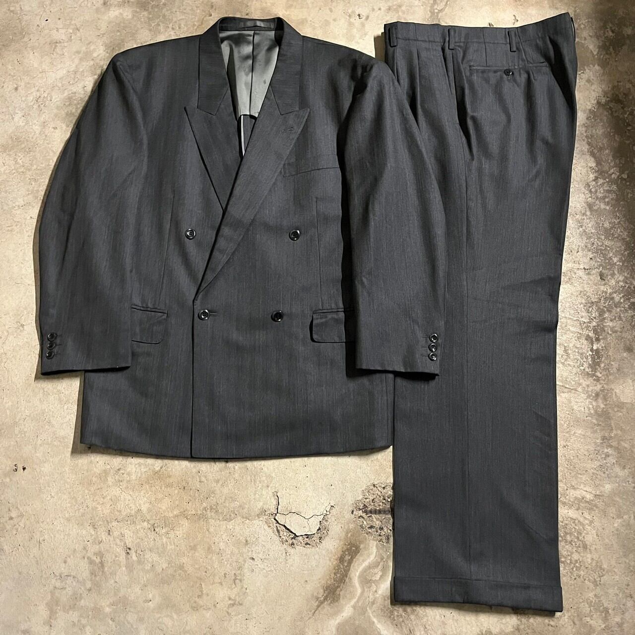 dunhill〗made in U.K custom wool setup suit /ダンヒル 英国製 