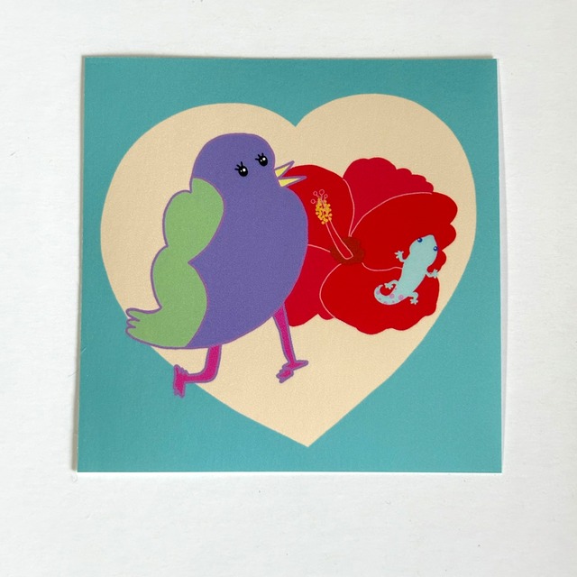 くっくるがーちゃんとやーるーくん♡丸ステッカー くっくるがーちゃんとやーるーくん♡丸ステッカー