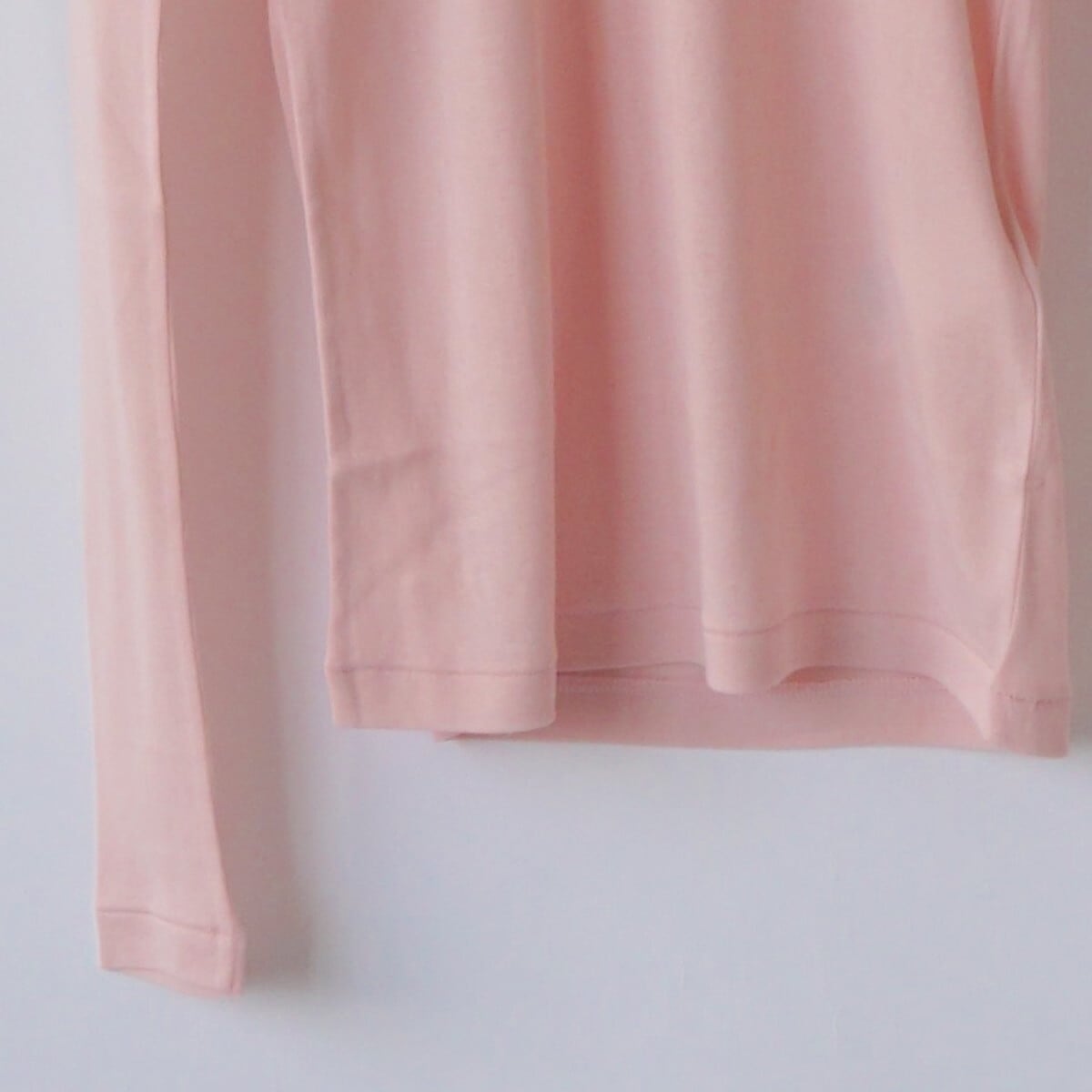 AURALEE/オーラリー・SUPER HIGH GAUGE SHEER RIB TURTLE NECK L/S TEE
