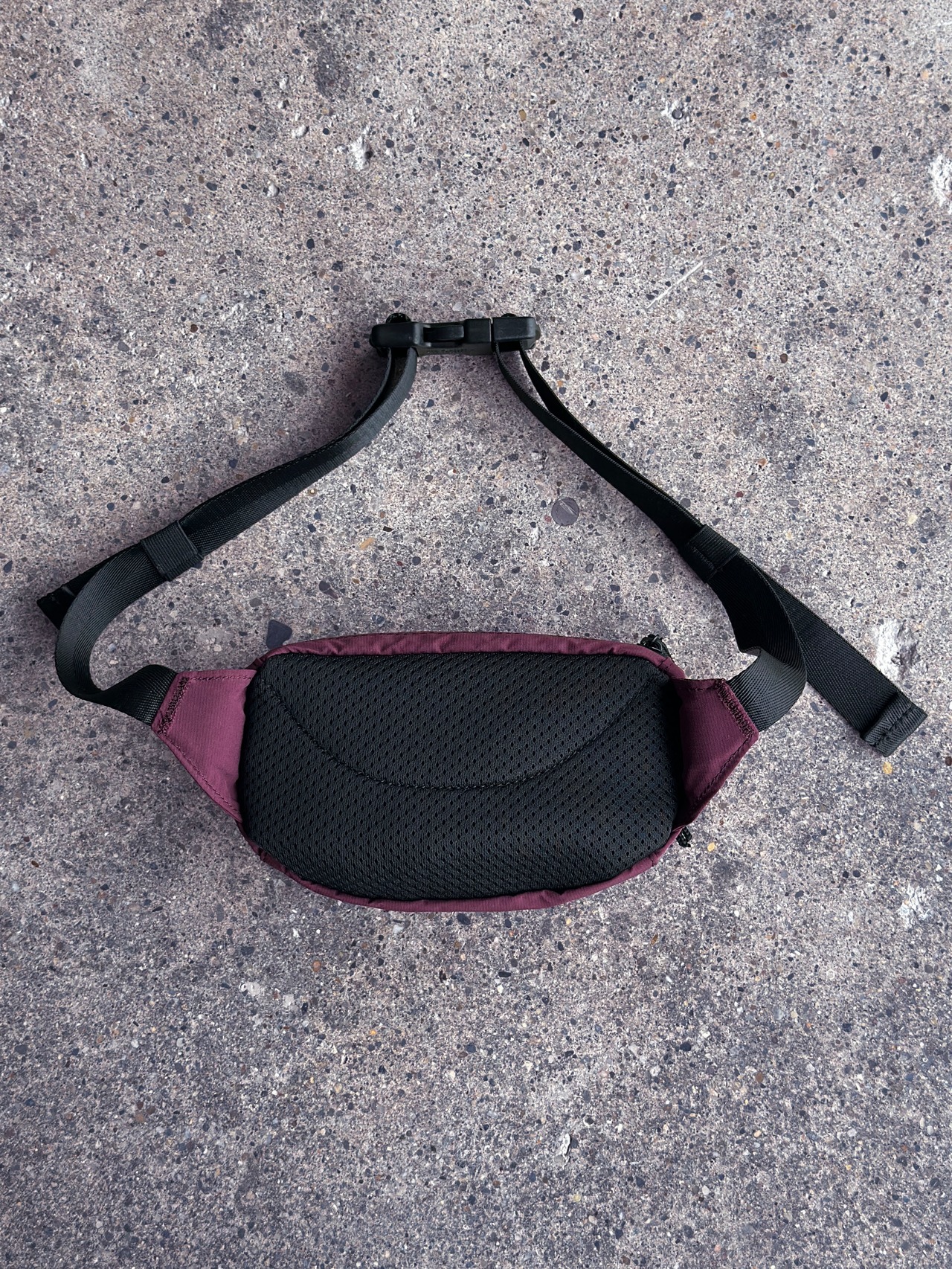 Bababa original／Waist bag（Burgundy）