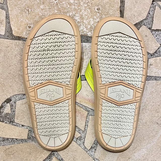 island slipper “thong sandal lime green size5 アイランドスリッパ 