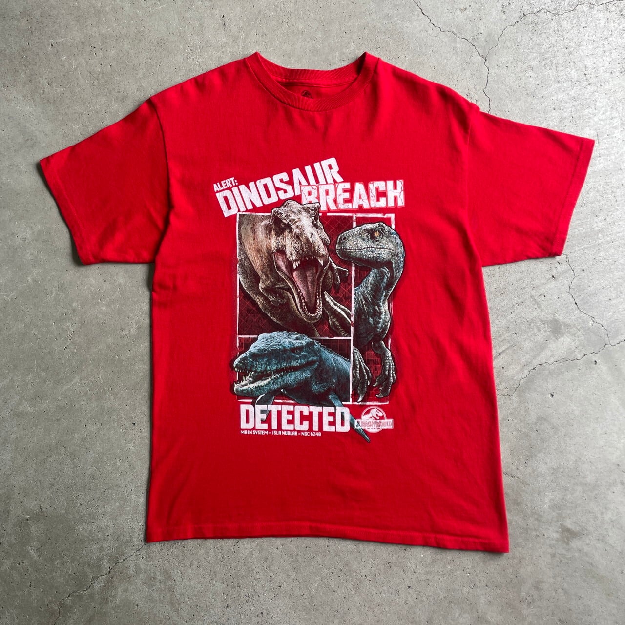 JURASSIC WORLD ジュラシック ワールド プリントTシャツ ムービーT 