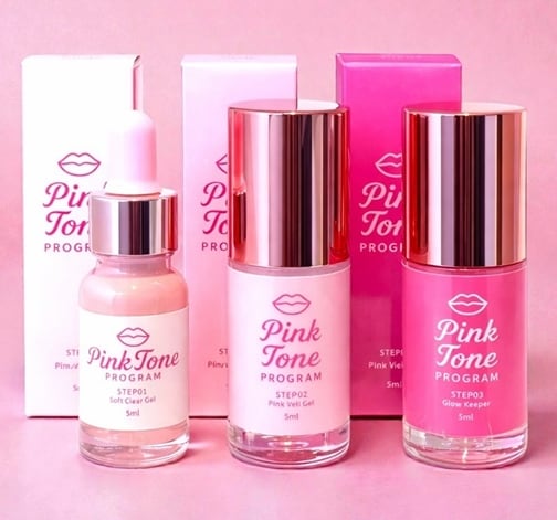 ピンクトーンリップケア 3点セット PinkToneピンクトーン】3点セット 唇メラニンケア15分 | 【ラエッセ