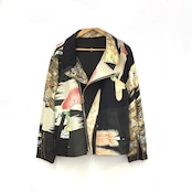 再構築 リメイク着物ライダースジャケット KIMONO RIDERS JACKET 【 rd06】