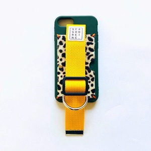for iPhone【animal 】green × yellow