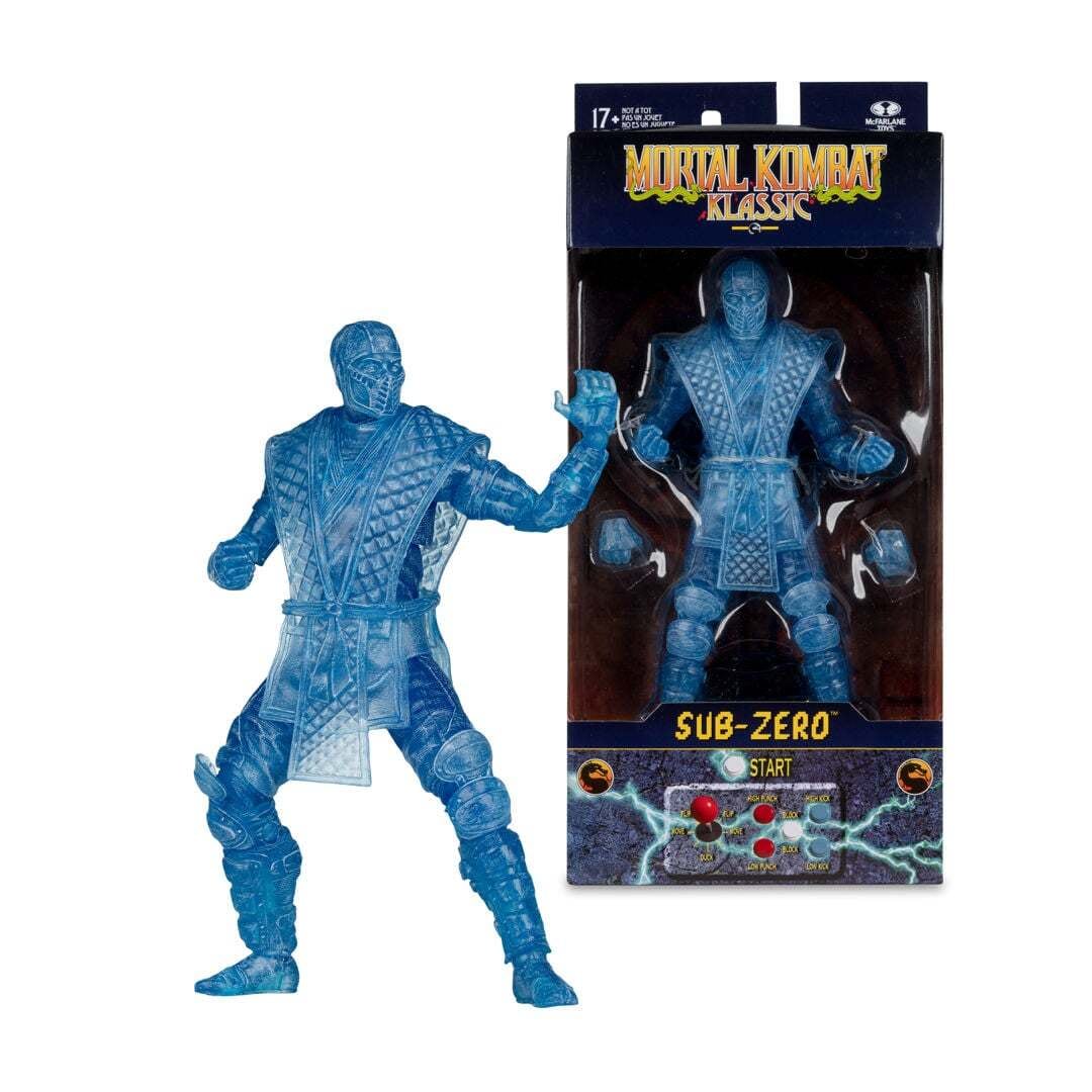 MacfarlaneToys Mortal Kombat Klassic Sub-Zero (Ice Clone) | トイ