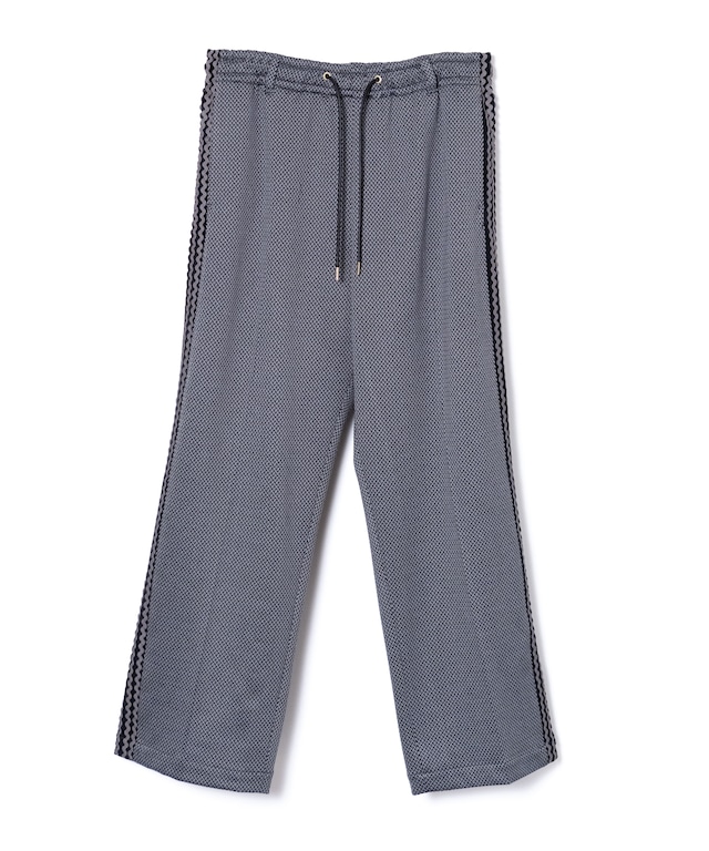 HERRINGBONE JQ PANTS（BLK）