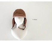 韓国子供服 / 26winter / VANILLA BUNNY / エンボスキャップ / キッズ / 冬服 *FREE*