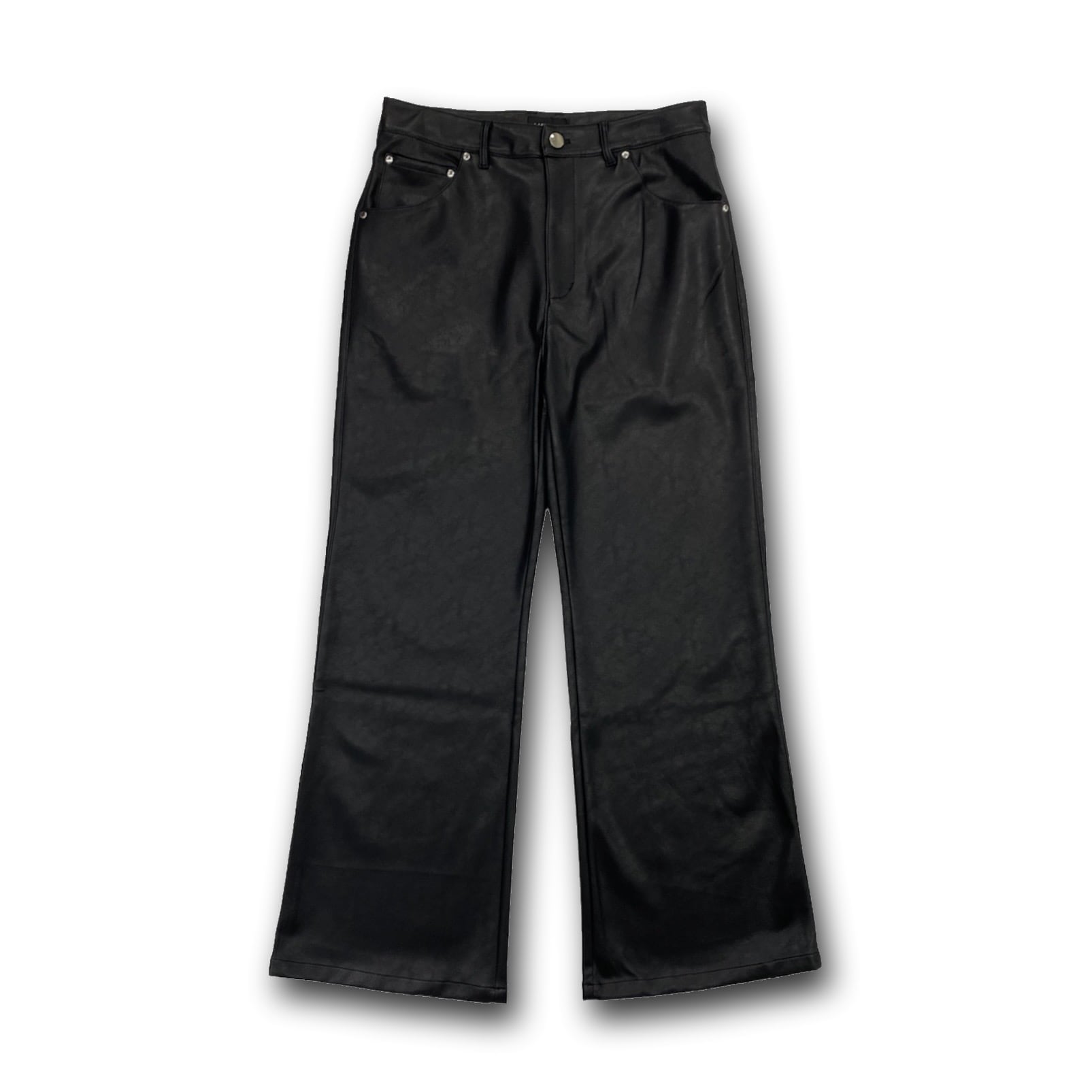 LAST NEST / LEATHER WIDE PANTS | HOLICK