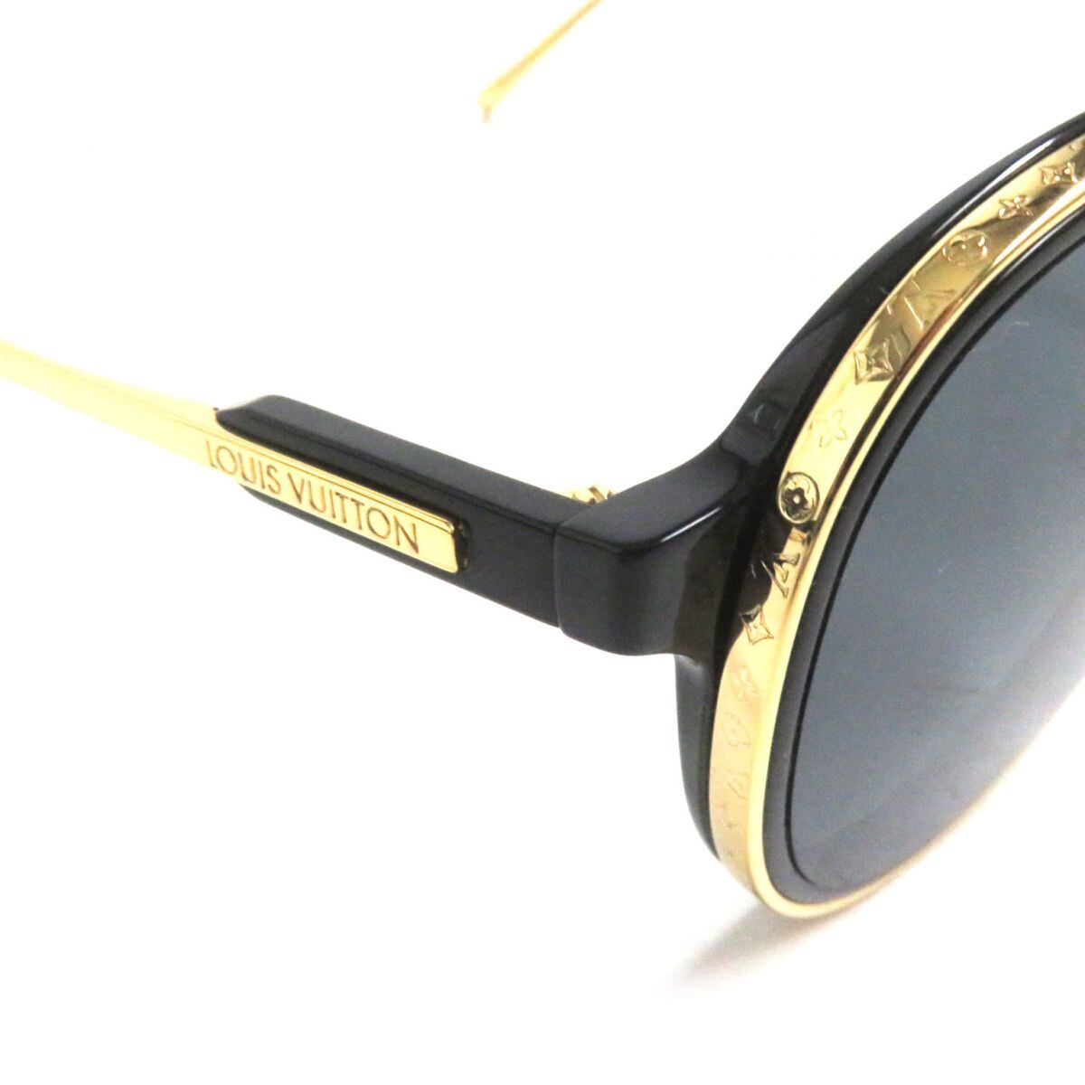 ✨美品⚜️LOUIS VUITTON⚜️サングラス LV 美品▽LOUIS VUITTON ルイヴィトン Z1494U LVプレイ パイロット