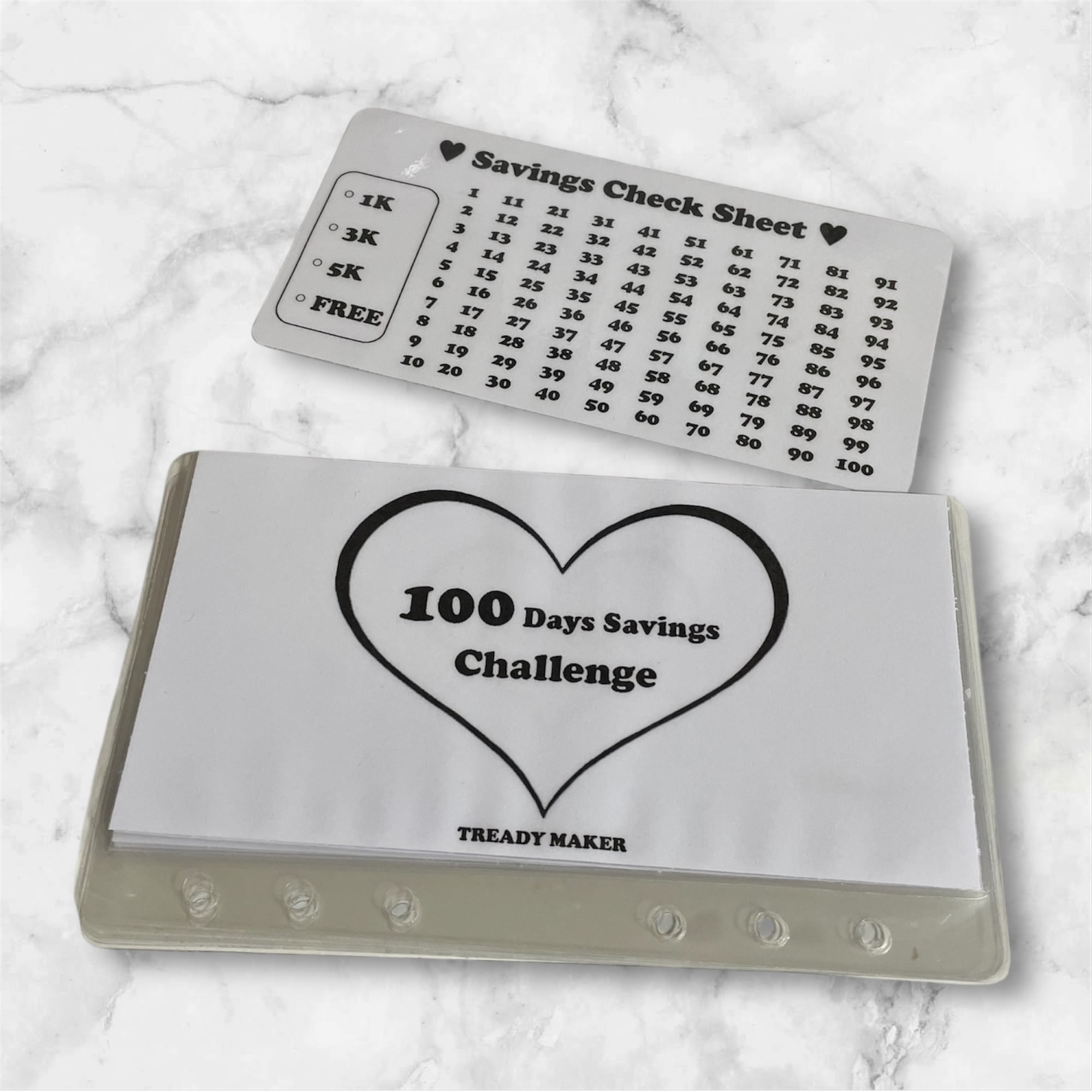 誕生日積立】リフィル Savings 積立リフィル バインダー貯金 | TREADY