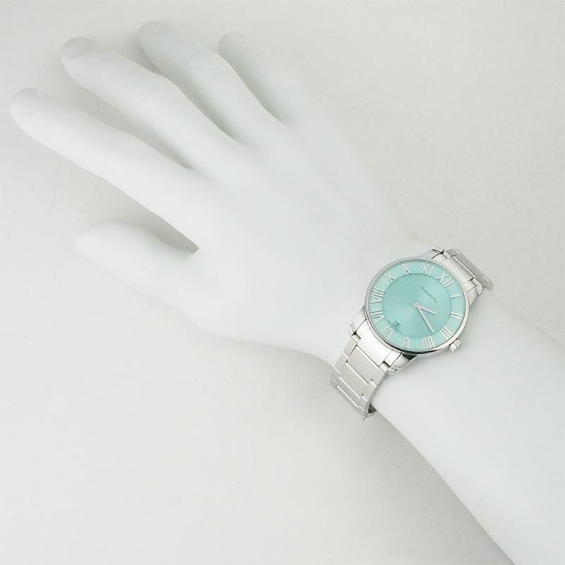 ティファニー TIFFANY&Co. アトラス 2バンド デイト クオーツ SS