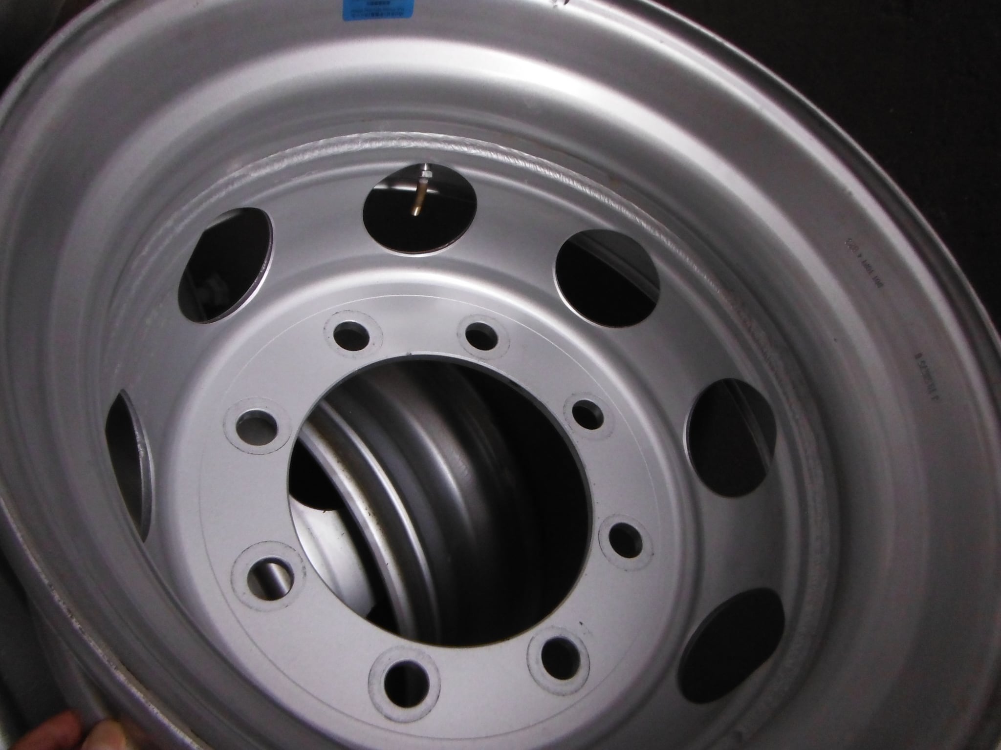 B2068 19.5×6.75 6穴 136 TOPY 6本SET スチールホイール 新車外し