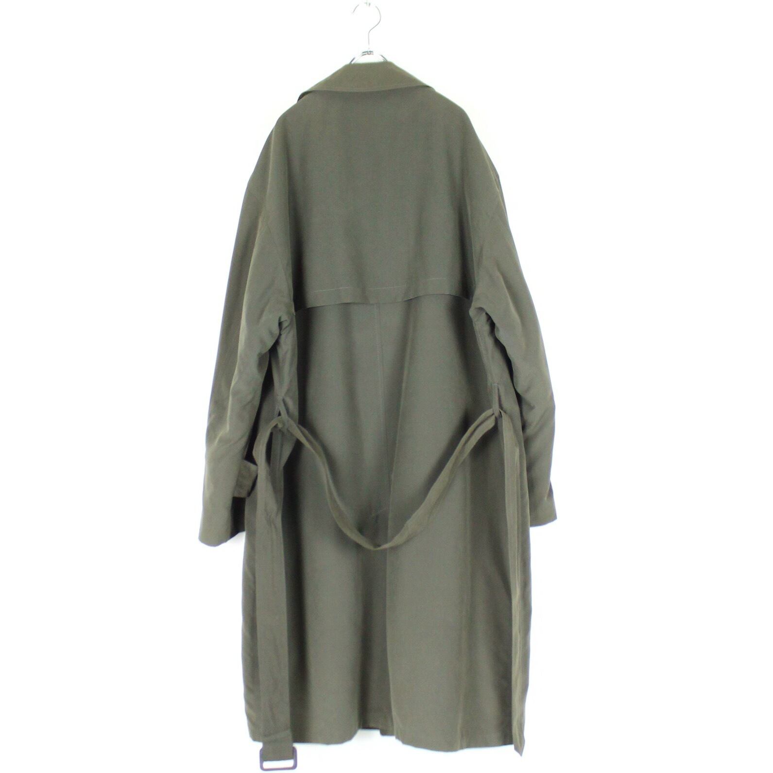 オリーブグリーン スムース オーバーサイズ ドロップショルダー  
