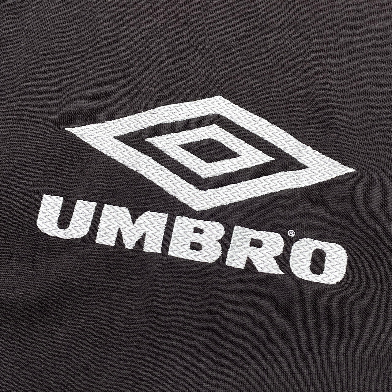 90年代 フェード UMBRO アンブロ ラグランスウェットシャツ ビッグロゴ 