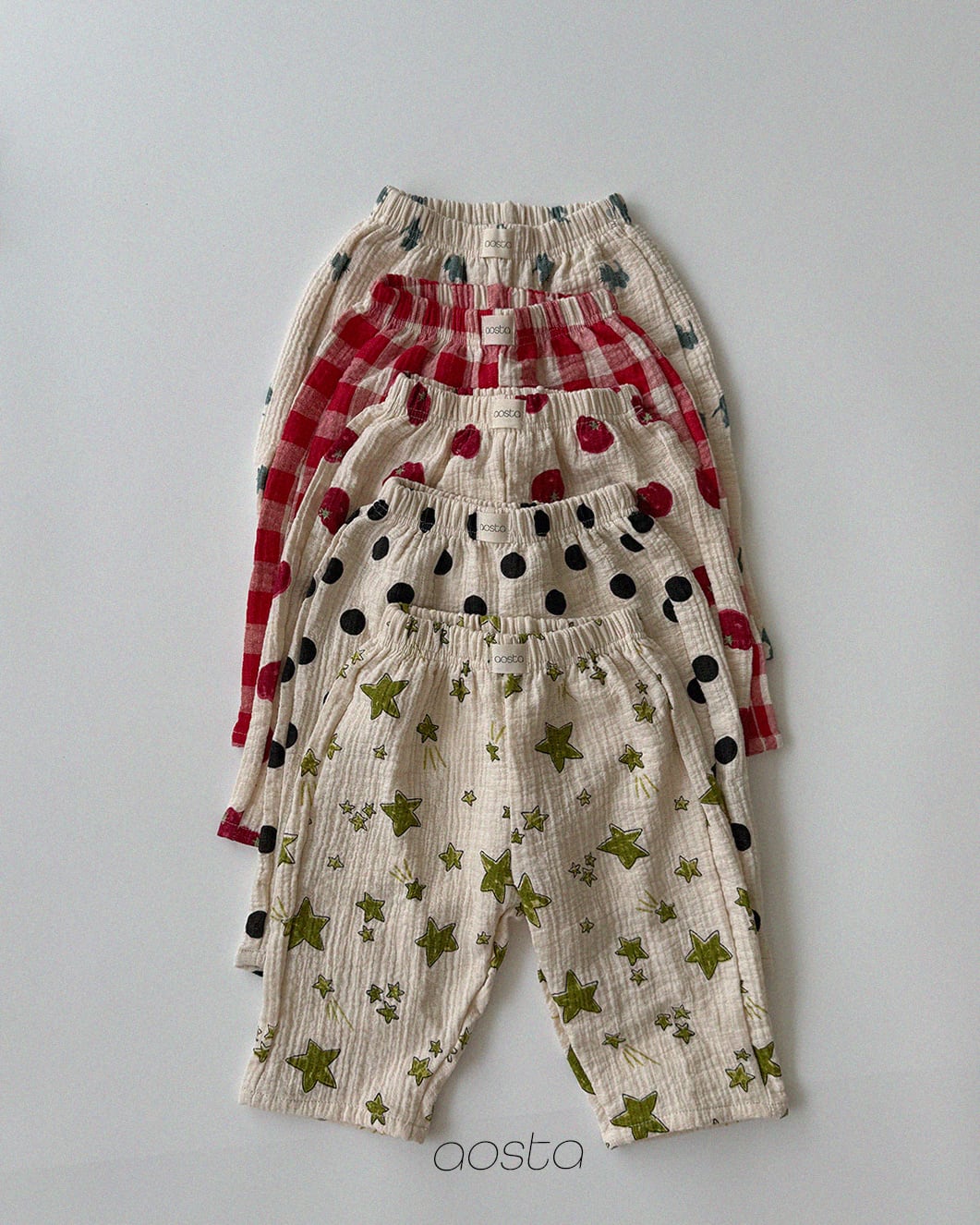 signature pants【aosta】※10月上旬〜中旬発送予定