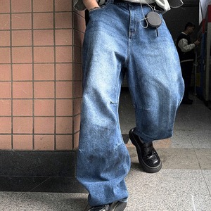 ダーティーダークブルーウォッシュドデニム　1061