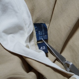 Polo by Ralph Lauren Double-pleated linen silk shorts [W40] 古着