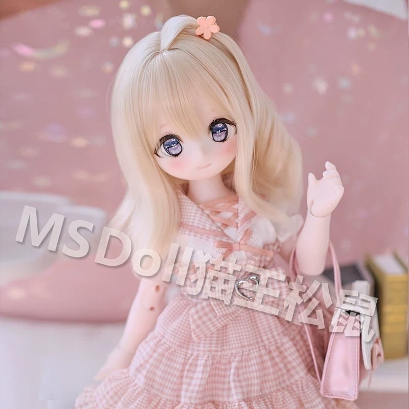 BJD 1/3 1/4 MSD MDD KUMAKO SD DD 造型 ヘアパーツ アニメ