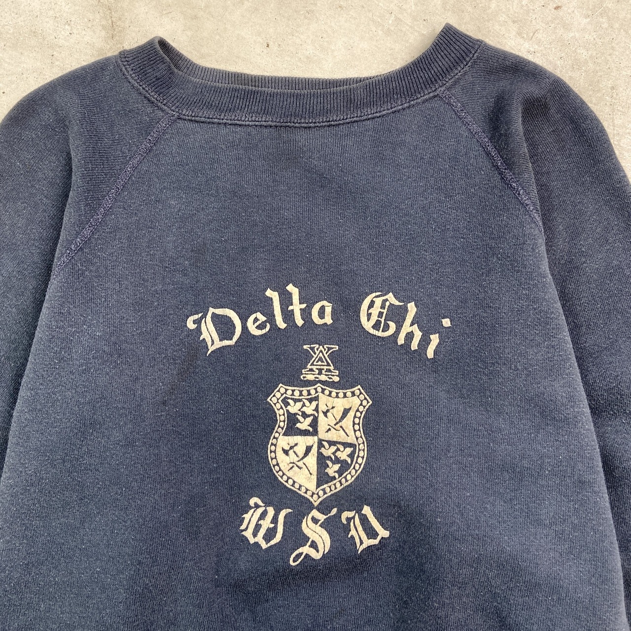 60年代 Delta Chi オールドイングリッシュ フロッキー ラグラン 