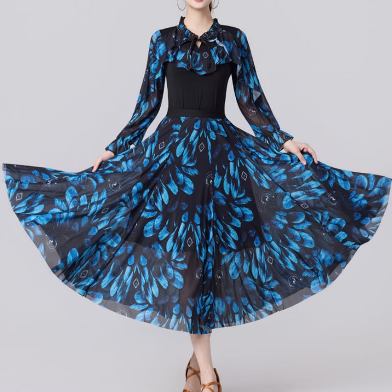 ブループラム・フローラルダンスセット ds1154